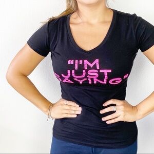 Next Level Graphic Tee Shirt Black Size M